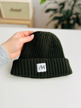 Czapka zimowa męska Selected Homme Khaki beanie