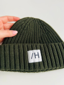 Czapka zimowa męska Selected Homme Khaki beanie