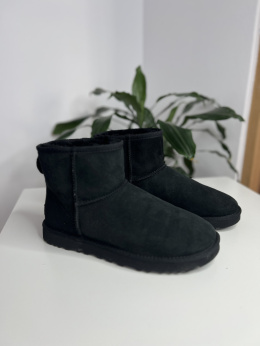 UGG CLASSIC MINI II - Ankle boot czarne roz. 39