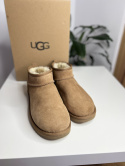 UGG CLASSIC ULTRA MINI - Ankle boot chestnut roz. 40