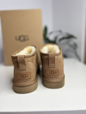 UGG CLASSIC ULTRA MINI - Ankle boot chestnut roz. 40